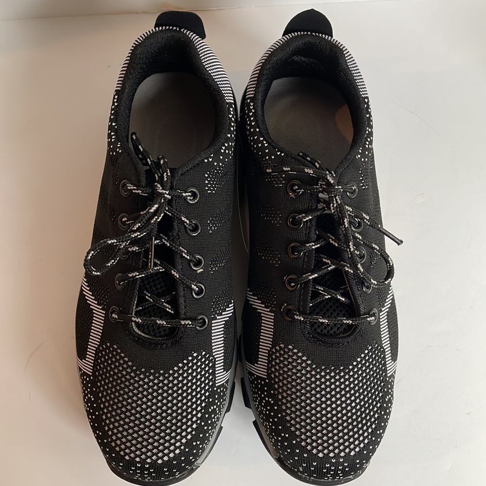 Safety shoes steel toe laced up heavy duty nonslip sole work shoes size 10 - Picture 5 of 12
